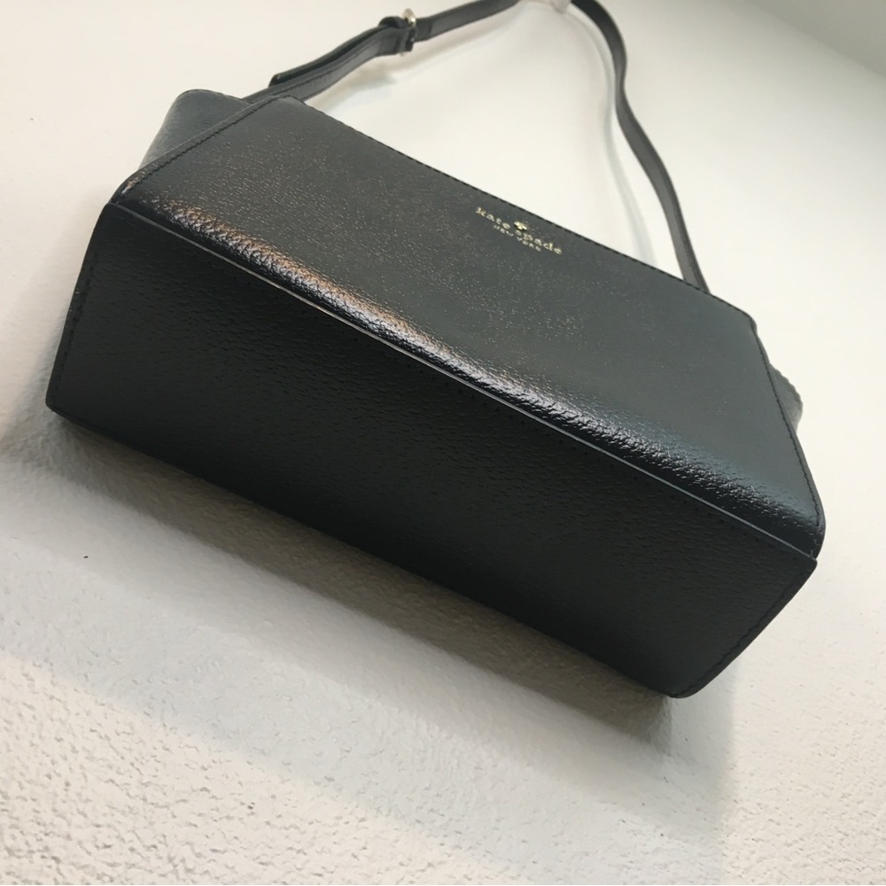 Kate Spade | Cedar Street Hayden Black Leather Crossbody Bag - Picture 7 of 11
